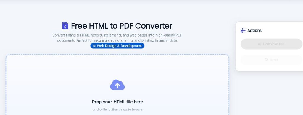 HTML to PDF