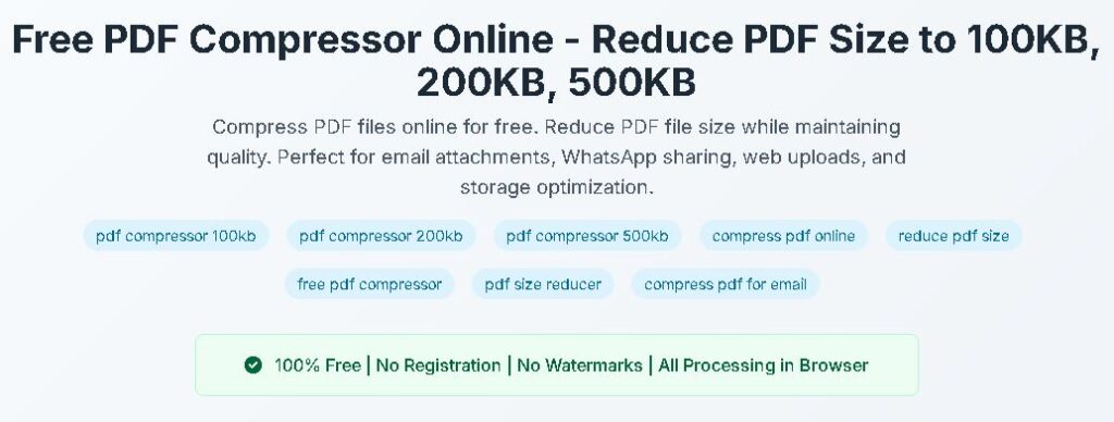 PDF Compressor